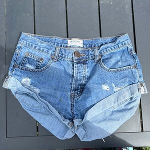 One Teaspoon Bandit Denim shorts